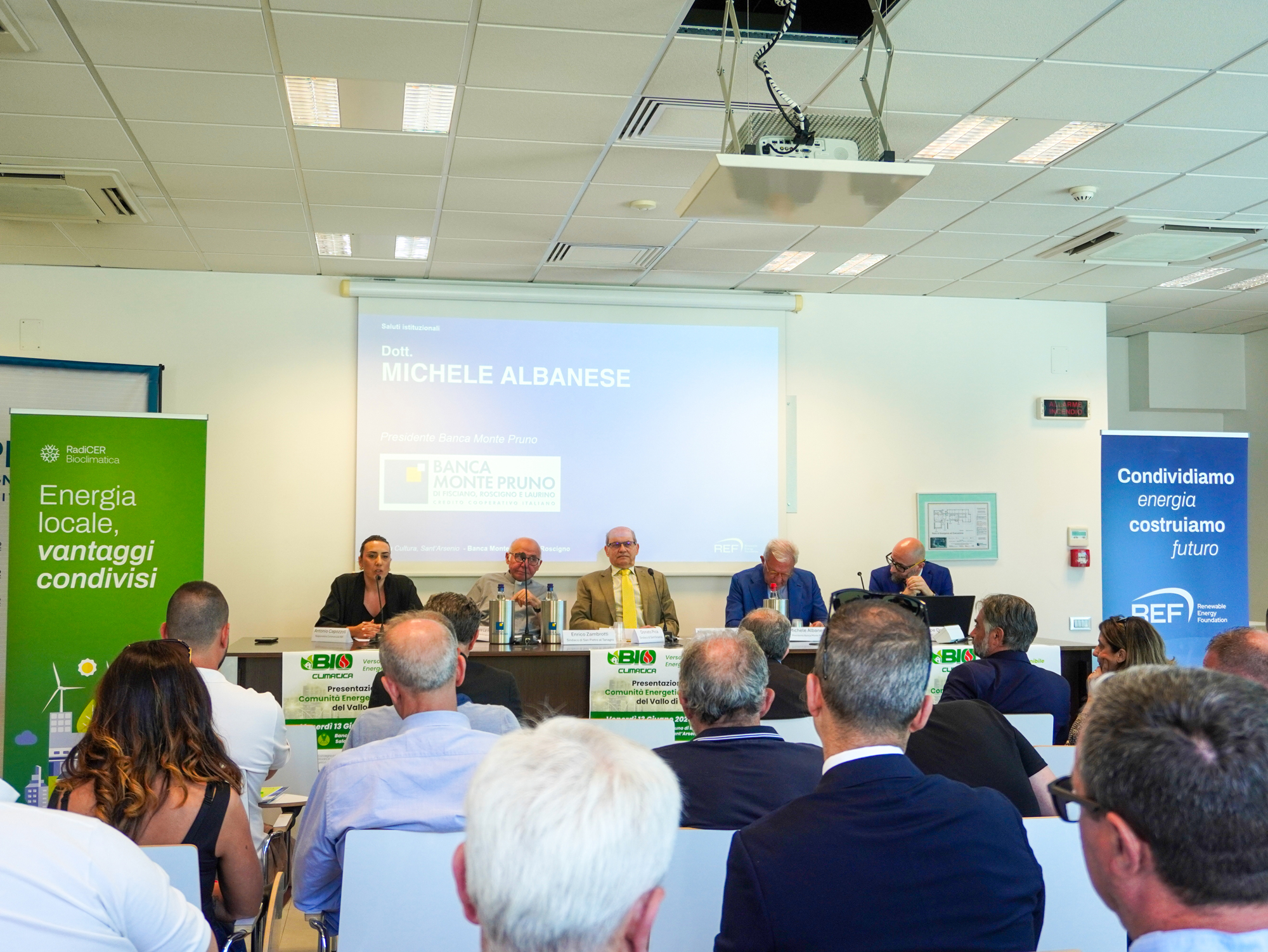 Comunità Energetiche Rinnovabili: il Convegno di Sant’Arsenio apre nuovi scenari per il territorio.